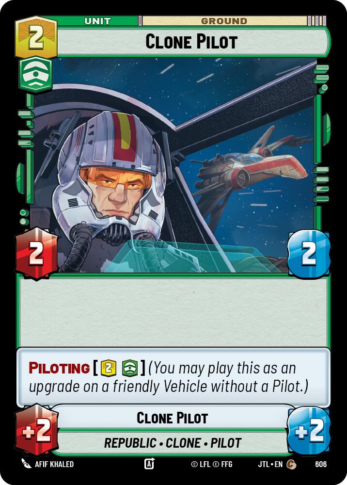 Clone Pilot (606) (606) [Jump to Lightspeed] | Grognard Games