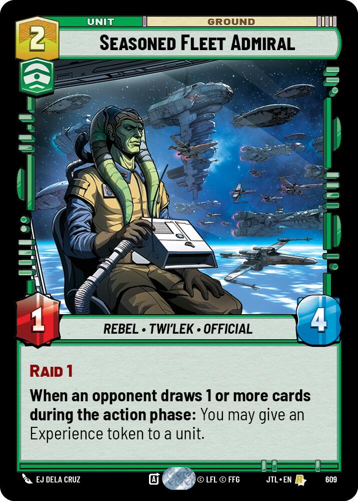 Seasoned Fleet Admiral (609) (609) [Jump to Lightspeed] | Grognard Games
