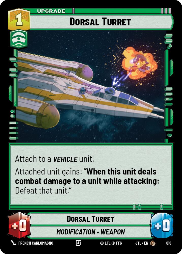 Dorsal Turret (618) (618) [Jump to Lightspeed] | Grognard Games