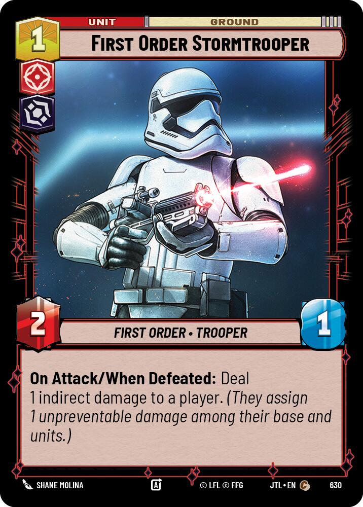 First Order Stormtrooper (630) (630) [Jump to Lightspeed] | Grognard Games