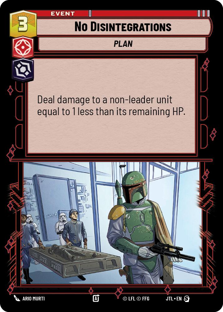 No Disintegrations (642) (642) [Jump to Lightspeed] | Grognard Games