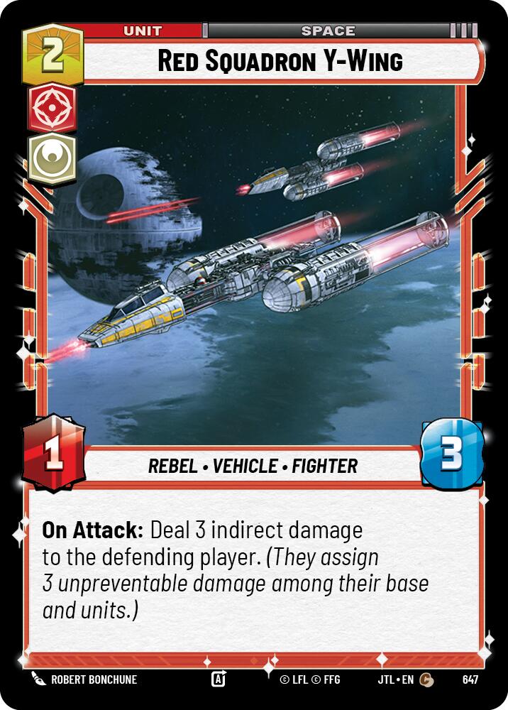 Red Squadron Y-Wing (647) (647) [Jump to Lightspeed] | Grognard Games