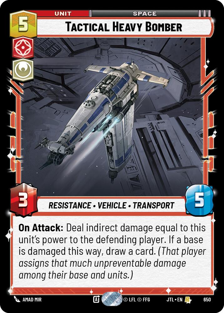Tactical Heavy Bomber (650) (650) [Jump to Lightspeed] | Grognard Games