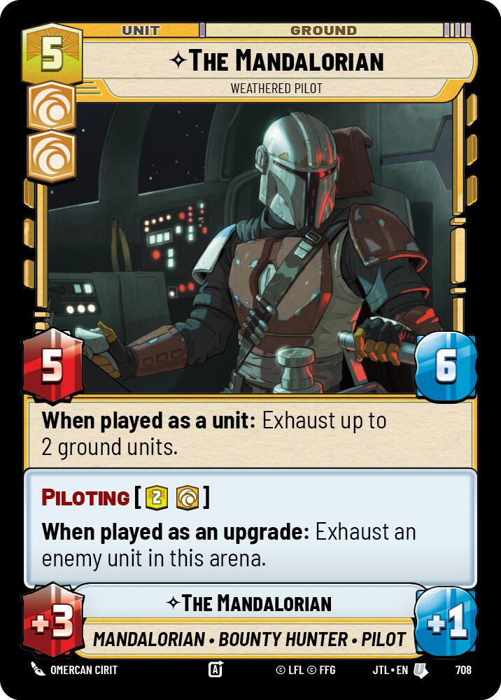 The Mandalorian - Weathered Pilot (708) (708) [Jump to Lightspeed] | Grognard Games