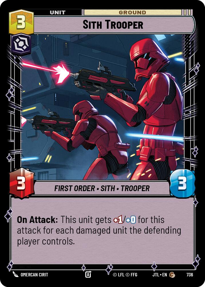 Sith Trooper (736) (736) [Jump to Lightspeed] | Grognard Games