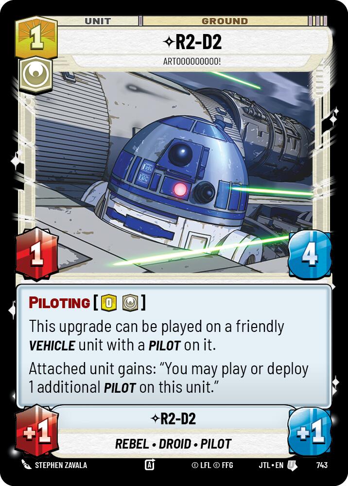 R2-D2 - Artooooooooo! (743) (743) [Jump to Lightspeed] | Grognard Games