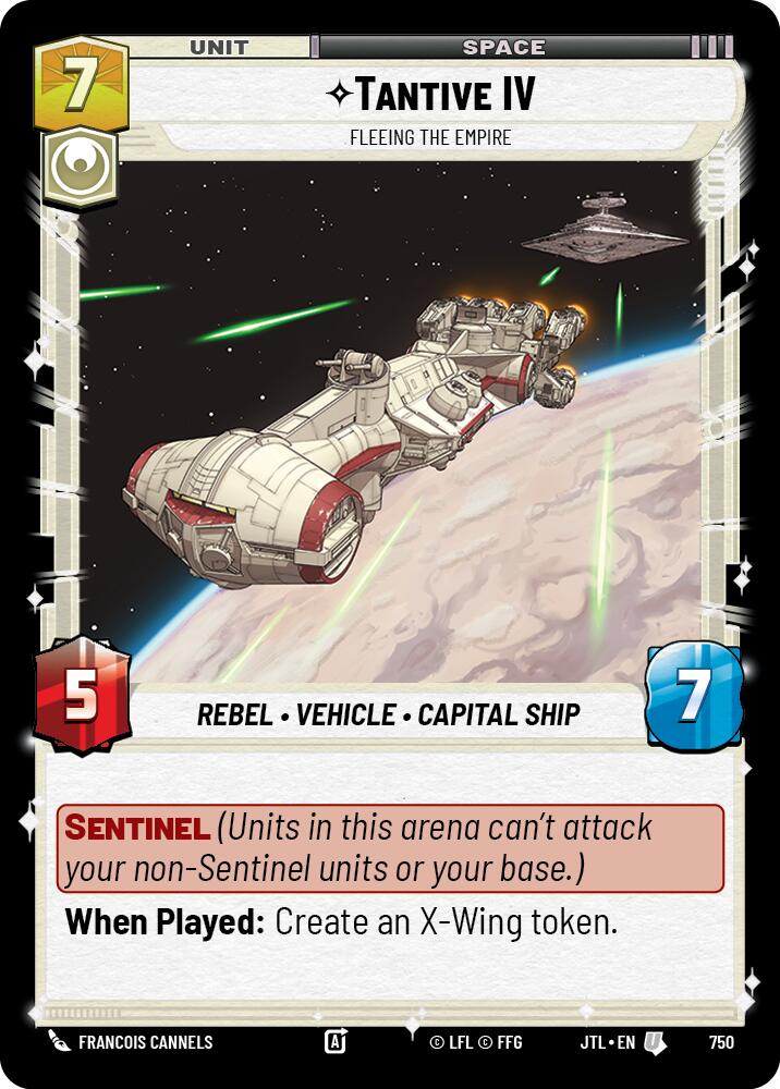 Tantive IV - Fleeing the Empire (750) (750) [Jump to Lightspeed] | Grognard Games