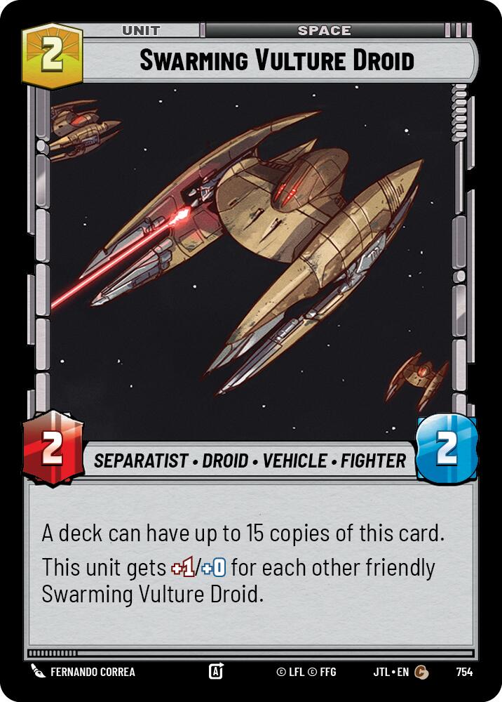 Swarming Vulture Droid (754) (754) [Jump to Lightspeed] | Grognard Games