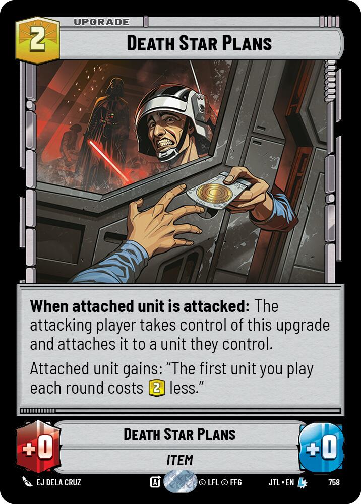 Death Star Plans (758) (758) [Jump to Lightspeed] | Grognard Games