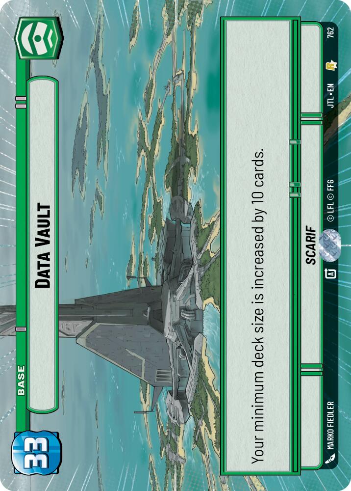 Data Vault (762) (Hyperspace Foil) (762) [Jump to Lightspeed] | Grognard Games