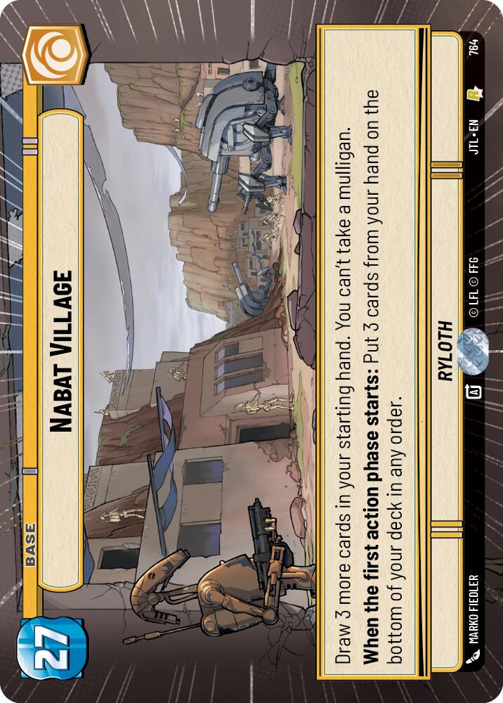 Nabat Village (764) (Hyperspace Foil) (764) [Jump to Lightspeed] | Grognard Games