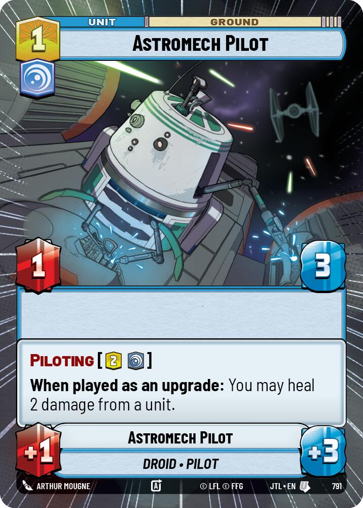 Astromech Pilot (791) (Hyperspace Foil) (791) [Jump to Lightspeed] | Grognard Games