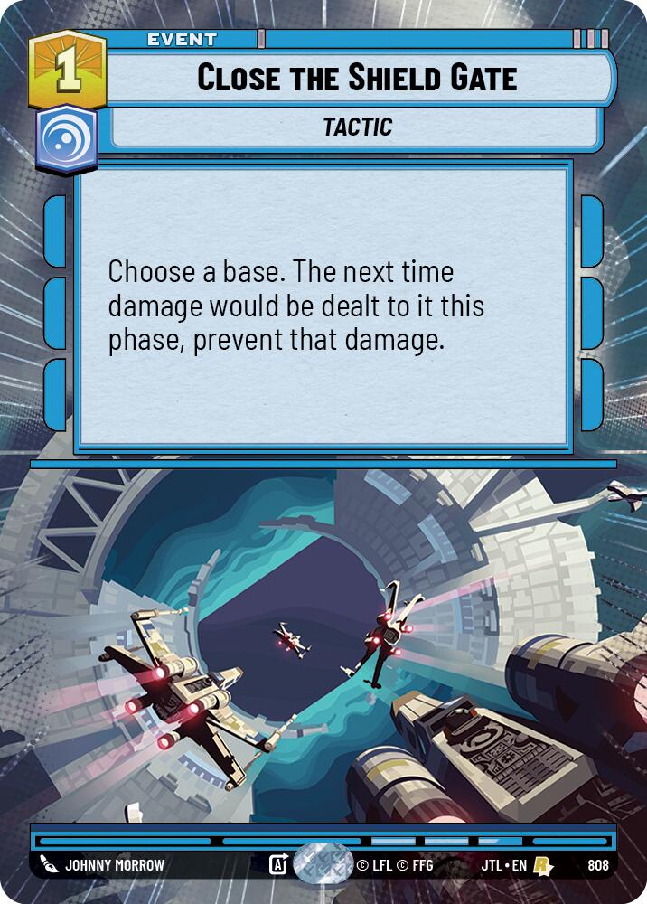 Close the Shield Gate (808) (Hyperspace Foil) (808) [Jump to Lightspeed] | Grognard Games