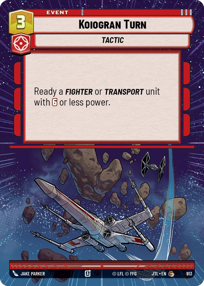 Koiogran Turn (913) (Hyperspace Foil) (913) [Jump to Lightspeed] | Grognard Games