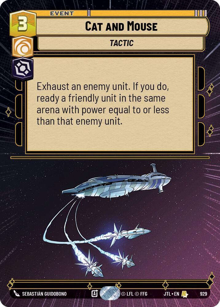 Cat and Mouse (929) (Hyperspace Foil) (929) [Jump to Lightspeed] | Grognard Games