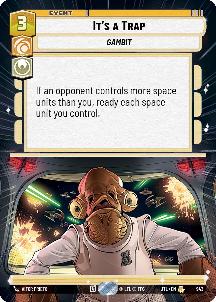 It's a Trap (943) (Hyperspace Foil) (943) [Jump to Lightspeed] | Grognard Games
