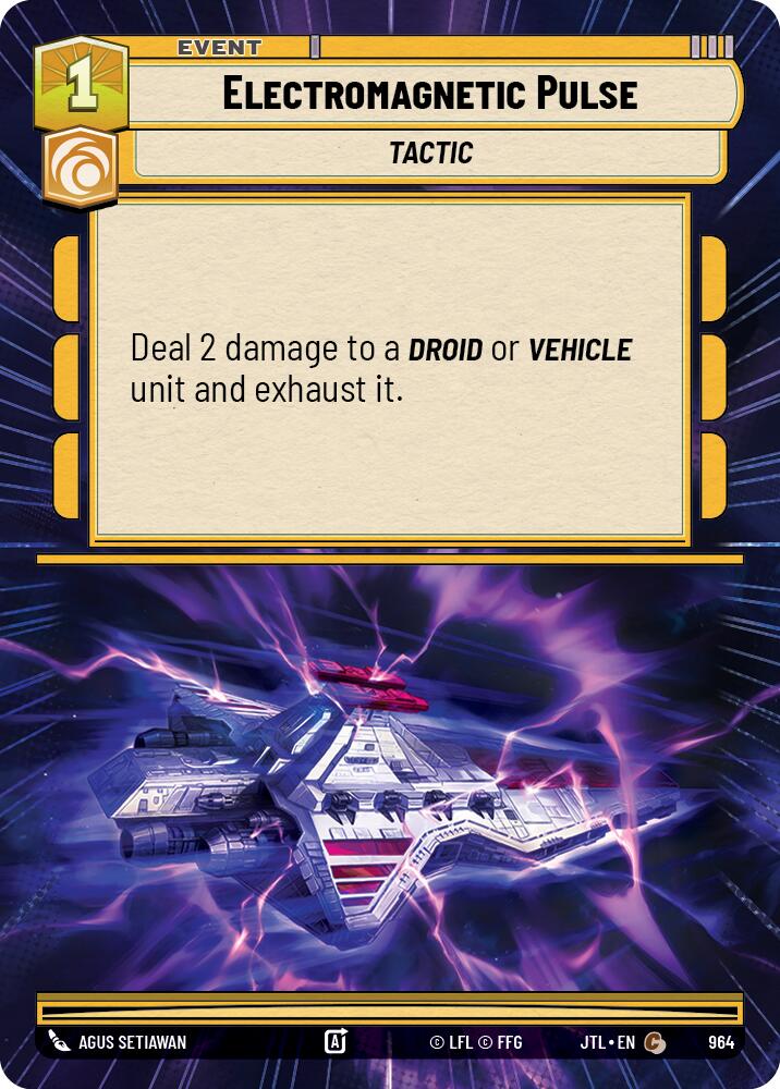 Electromagnetic Pulse (964) (Hyperspace Foil) (964) [Jump to Lightspeed] | Grognard Games