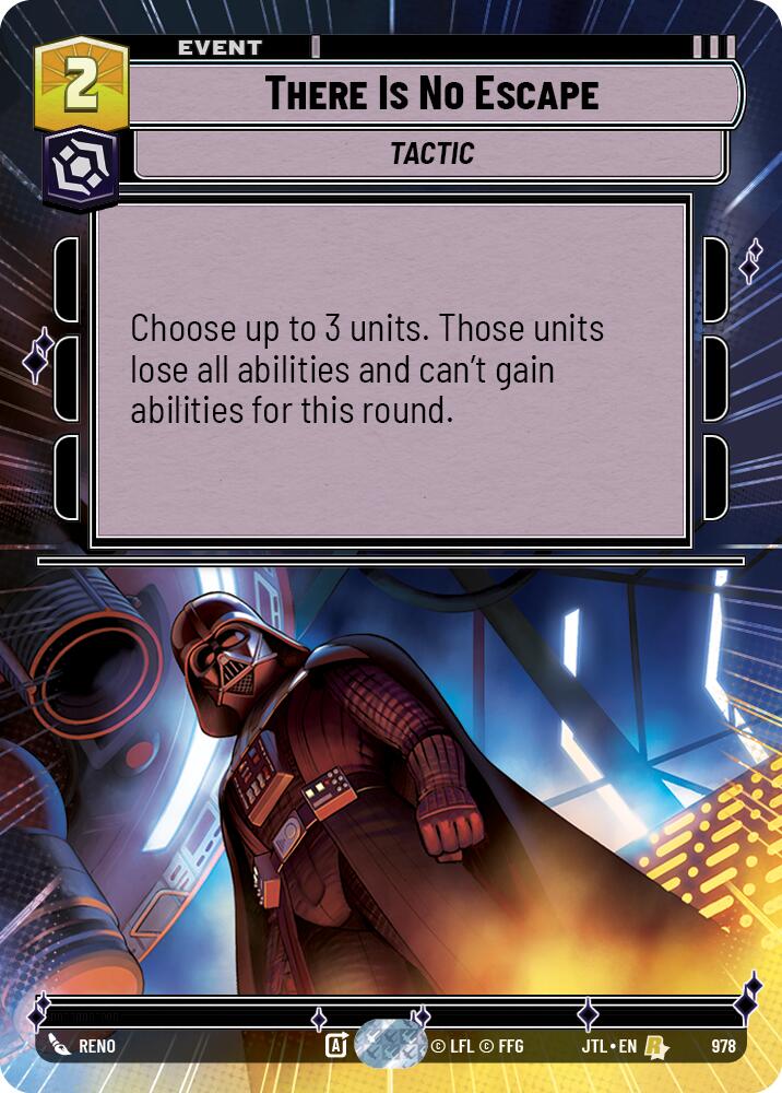 There Is No Escape (978) (Hyperspace Foil) (978) [Jump to Lightspeed] | Grognard Games