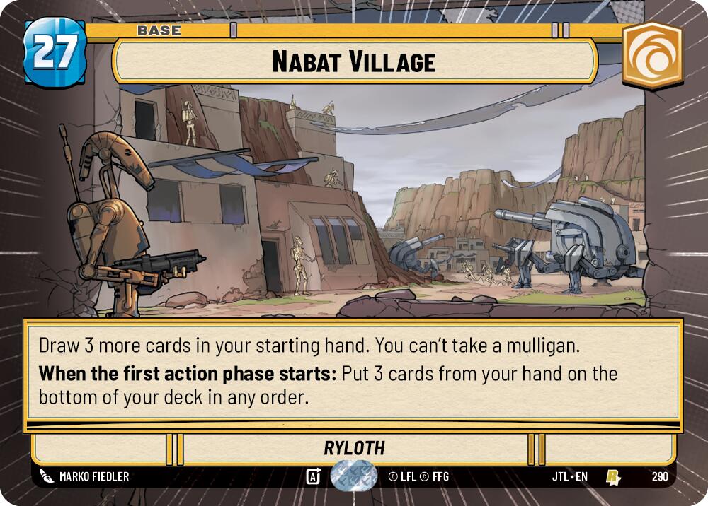 Nabat Village (290) (Hyperspace) (290) [Jump to Lightspeed] | Grognard Games