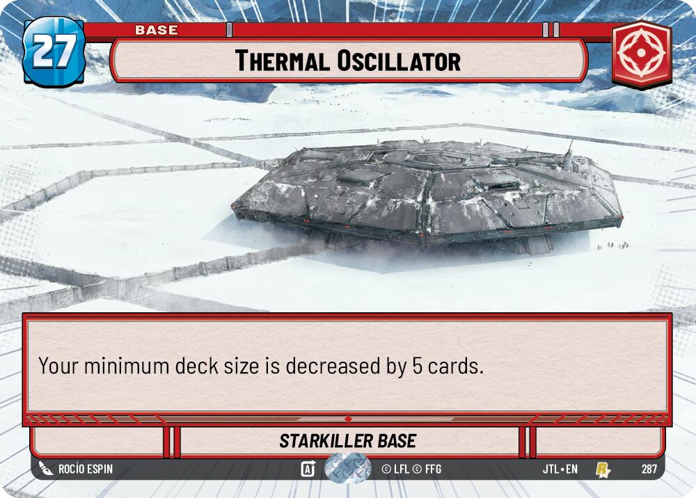 Thermal Oscillator (287) (Hyperspace) (287) [Jump to Lightspeed] | Grognard Games