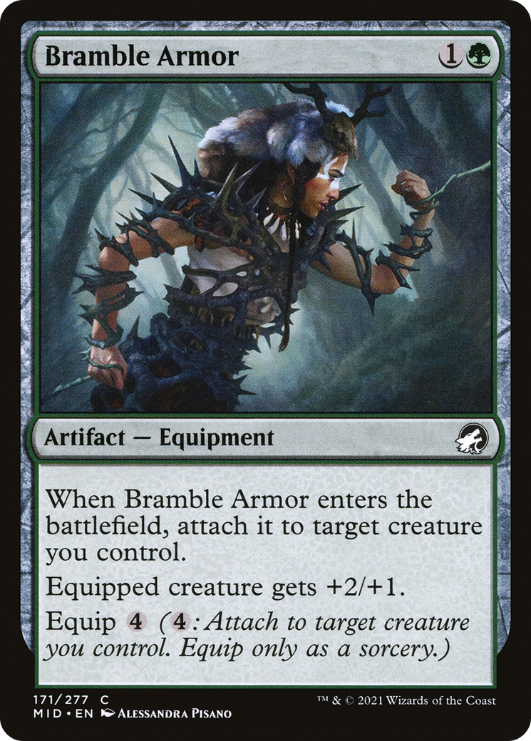 Bramble Armor [Innistrad: Midnight Hunt] | Grognard Games
