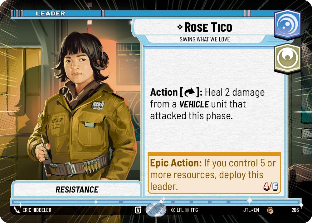 Rose Tico - Saving What We Love (266) (Hyperspace) (266) [Jump to Lightspeed] | Grognard Games