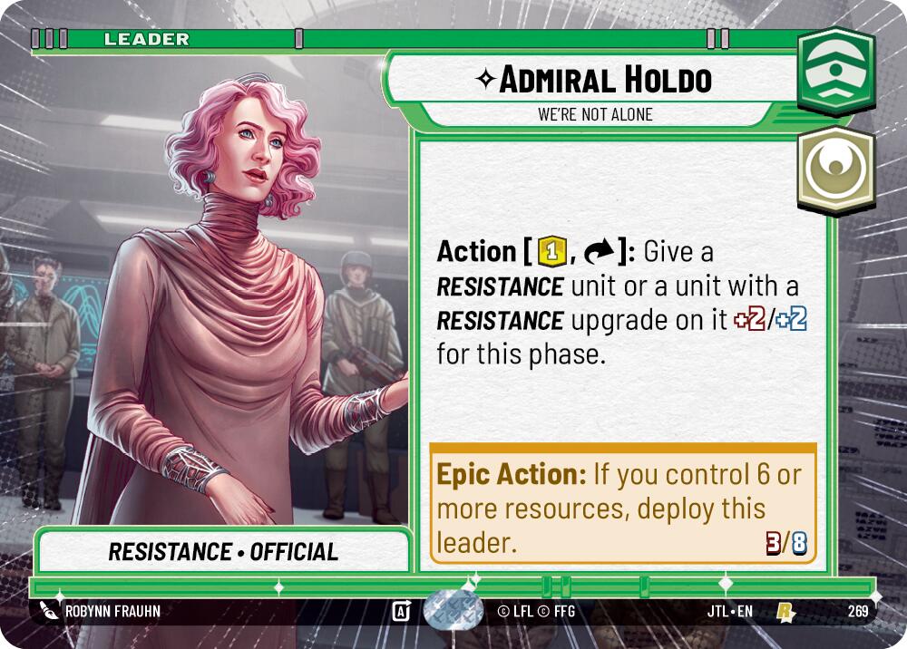 Admiral Holdo - We're Not Alone (269) (Hyperspace) (269) [Jump to Lightspeed] | Grognard Games