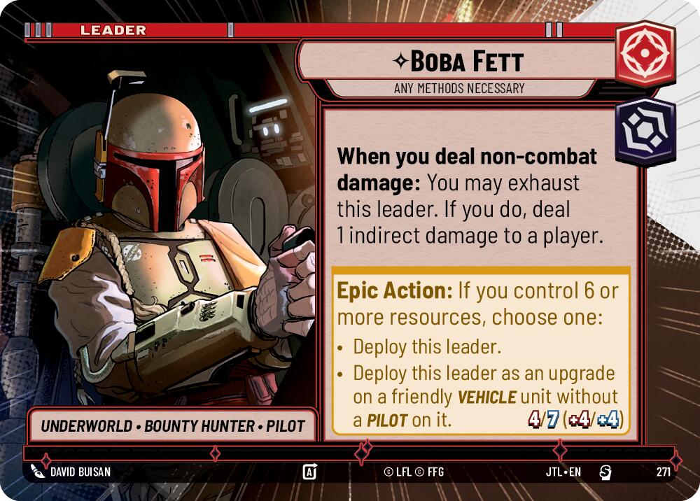 Boba Fett - Any Methods Necessary (271) (Hyperspace) (271) [Jump to Lightspeed] | Grognard Games