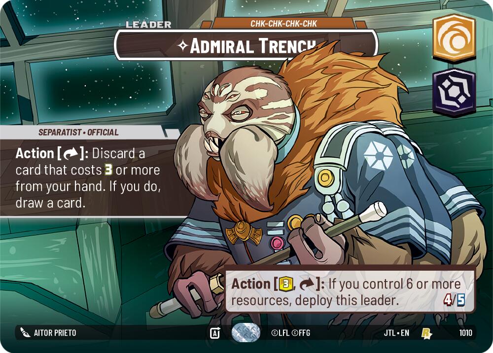 Admiral Trench - Chk-chk-chk-chk (1010) (Showcase) (1010) [Jump to Lightspeed] | Grognard Games