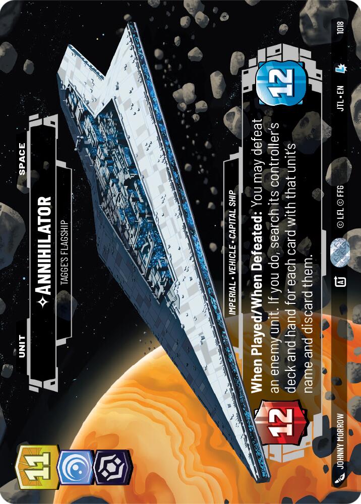 Annihilator - Tagge's Flagship (1018) (Prestige) (1018) [Jump to Lightspeed] | Grognard Games