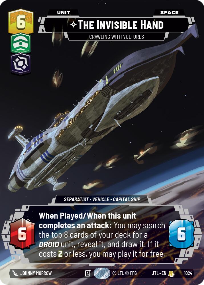 The Invisible Hand - Crawling With Vultures (1024) (Prestige) (1024) [Jump to Lightspeed] | Grognard Games