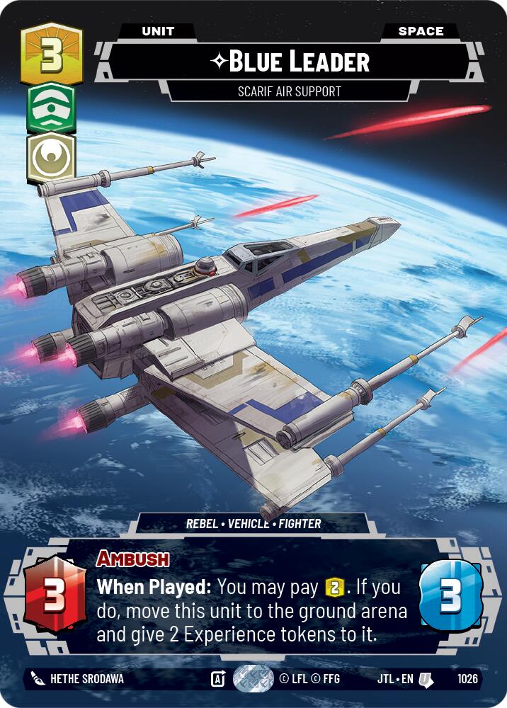 Blue Leader - Scarif Air Support (1026) (Prestige) (1026) [Jump to Lightspeed] | Grognard Games