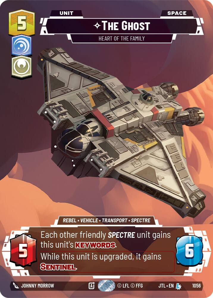 The Ghost - Heart of the Family (1056) (Prestige Foil) (1056) [Jump to Lightspeed] | Grognard Games