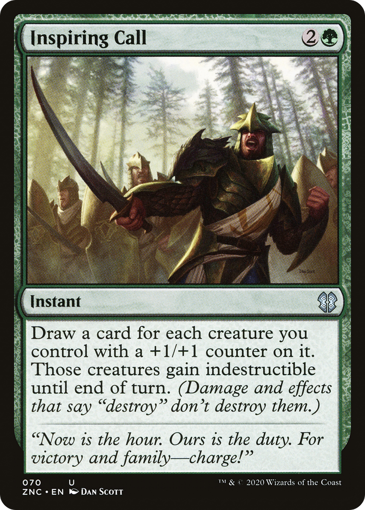 Inspiring Call [Zendikar Rising Commander] | Grognard Games