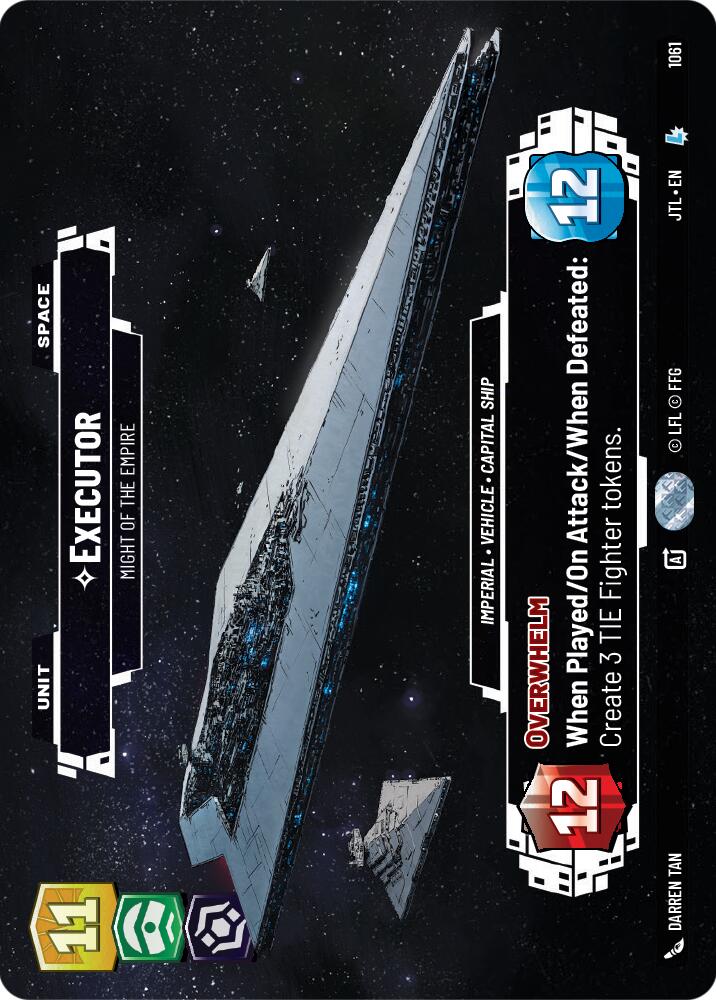 Executor - Might of the Empire (1061) (Prestige Foil) (1061) [Jump to Lightspeed] | Grognard Games