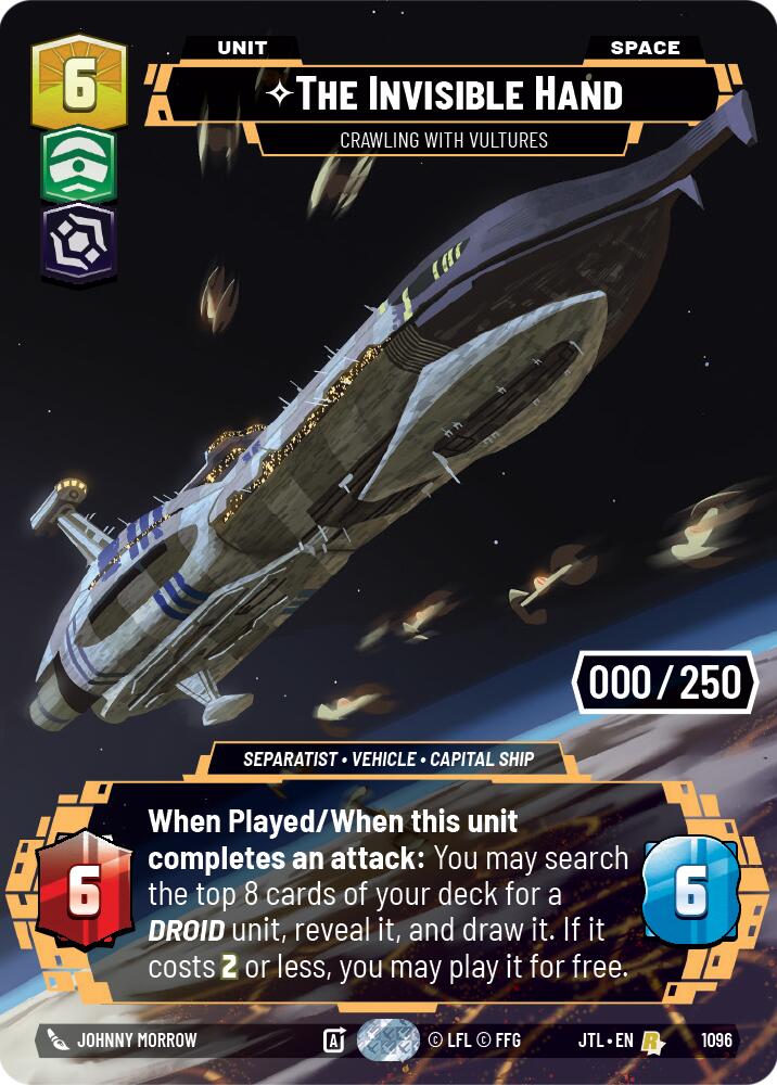 The Invisible Hand - Crawling With Vultures (1096) (Serialized) (1096) [Jump to Lightspeed] | Grognard Games