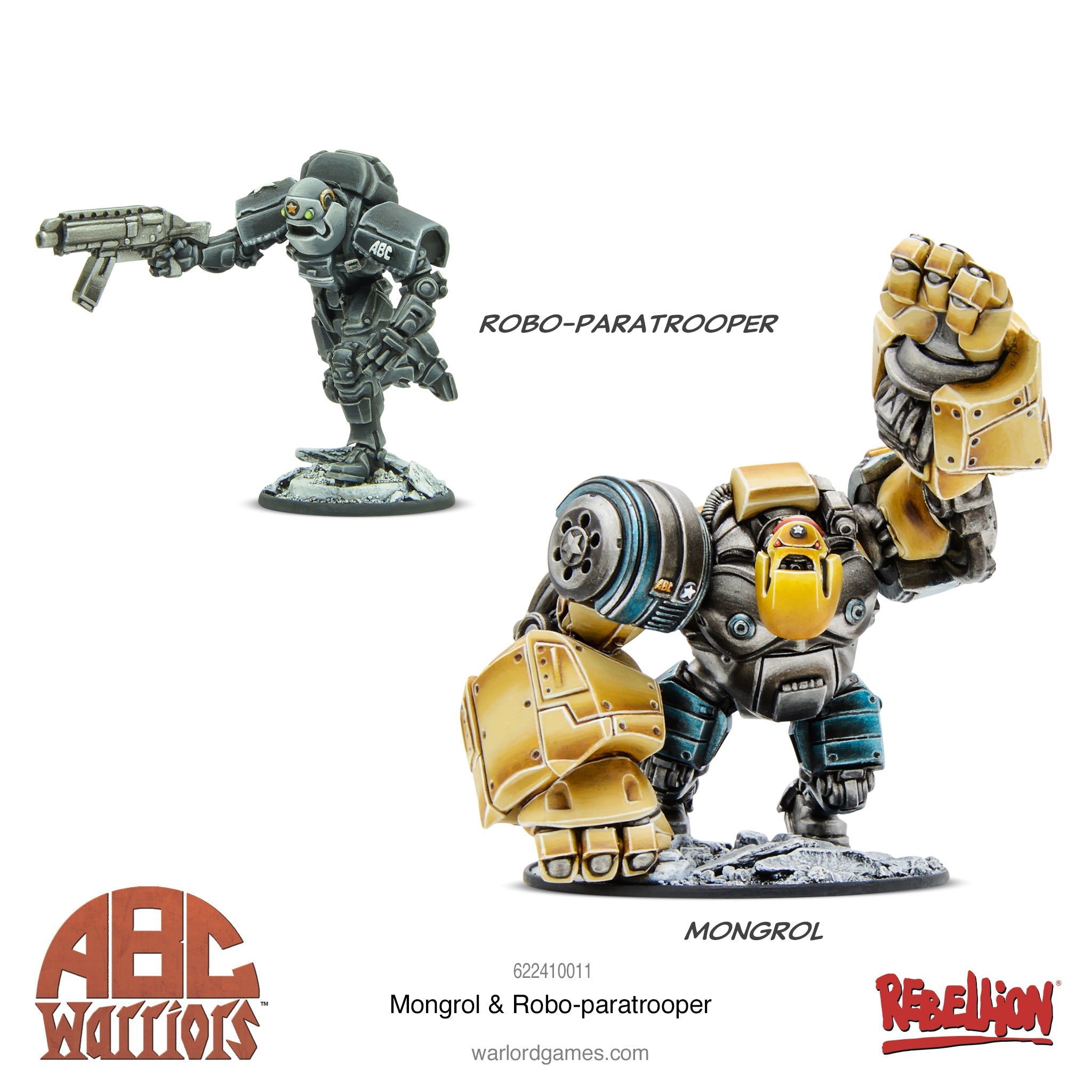 ABC Warriors: Mongrol & Robo-Paratrooper | Grognard Games