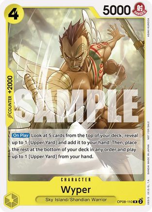 Wyper (Tournament Pack 2025 Vol. 2) (OP08-110) - One Piece Promotion Cards | Grognard Games