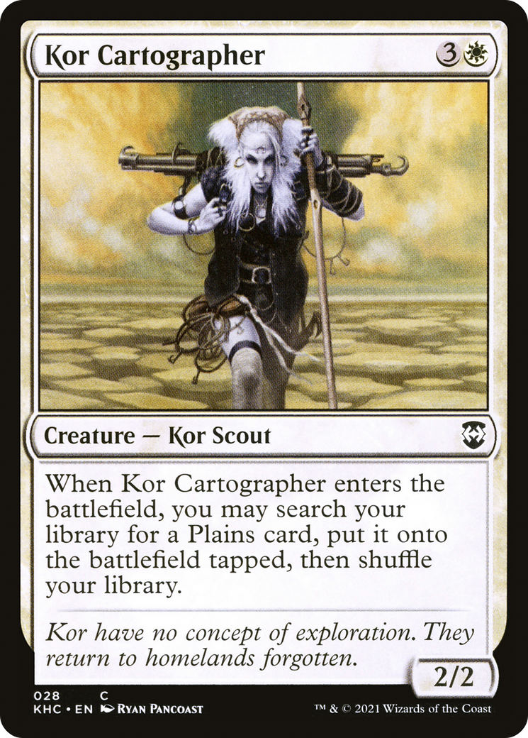 Kor Cartographer [Kaldheim Commander] | Grognard Games