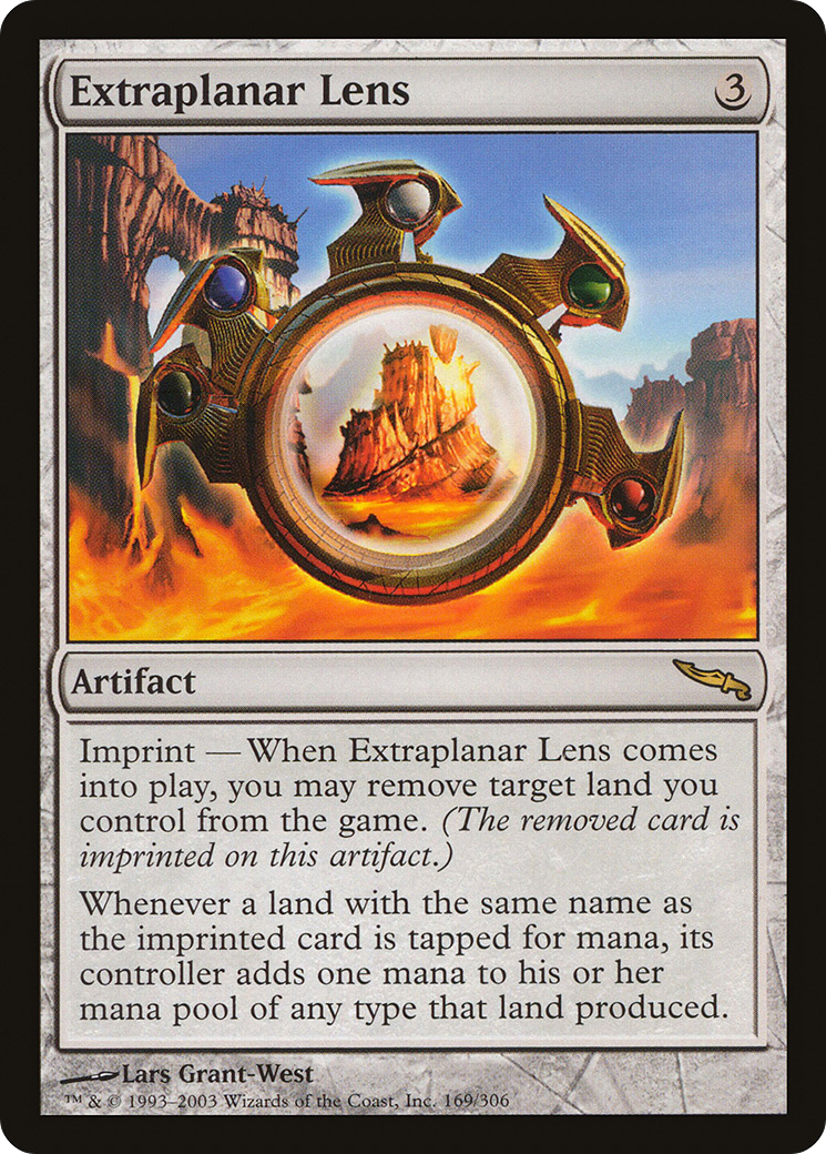 Extraplanar Lens [Mirrodin] | Grognard Games