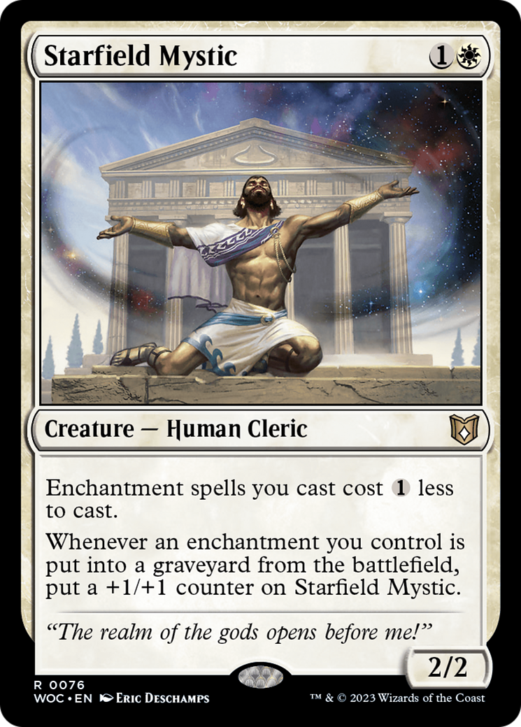 Starfield Mystic [Wilds of Eldraine Commander] | Grognard Games