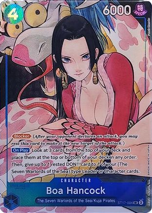 Boa Hancock (Illustration Box Vol.1) (ST17-004) - One Piece Promotion Cards Foil | Grognard Games