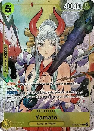 Yamato (Illustration Box Vol.2) (ST13-016) - One Piece Promotion Cards Foil | Grognard Games