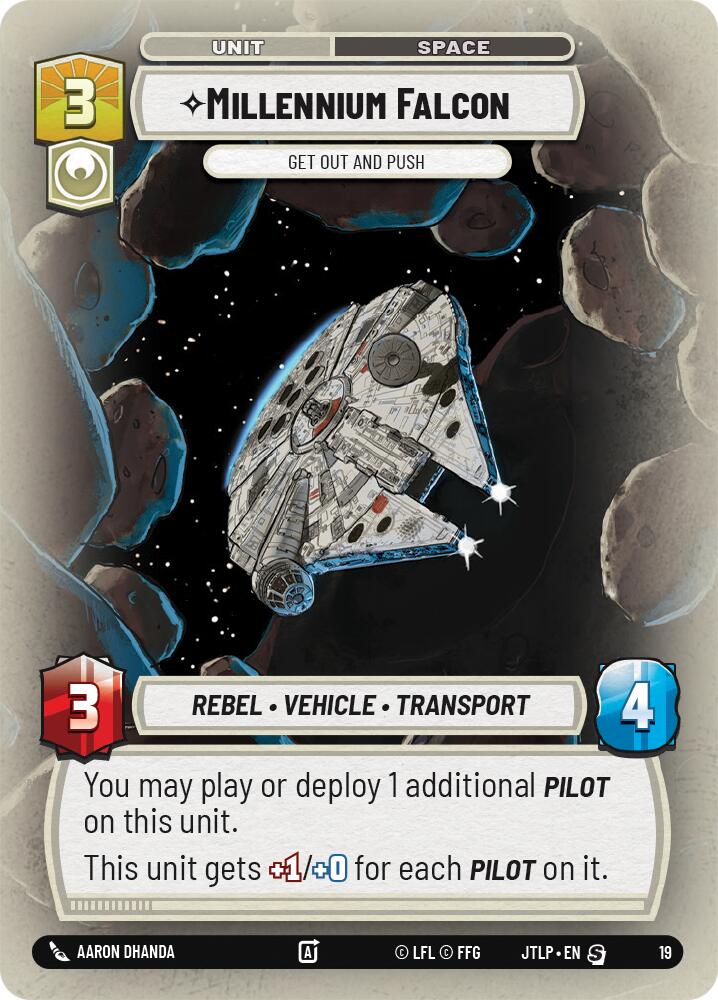 Millennium Falcon - Get Out And Push (19) [Jump to Lightspeed: Weekly Play] | Grognard Games