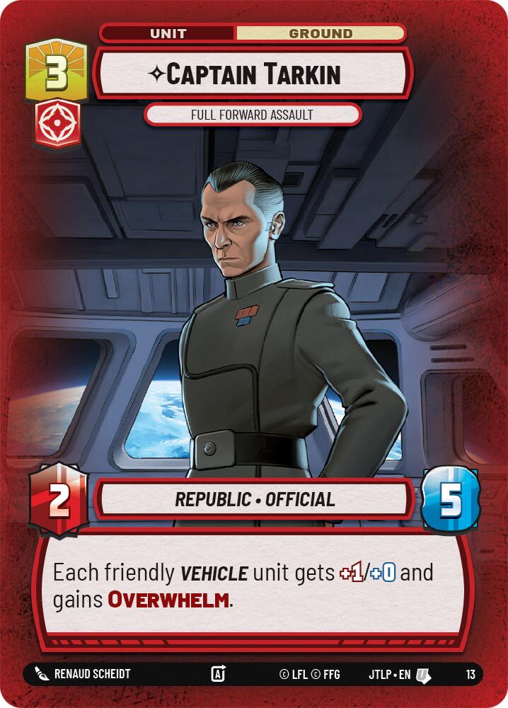 Captain Tarkin - Full Forward Assault (13) [Jump to Lightspeed: Weekly Play] | Grognard Games