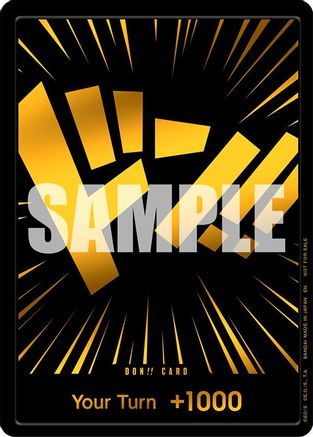 DON!! Card (Black and Gold) - One Piece Promotion Cards Foil | Grognard Games