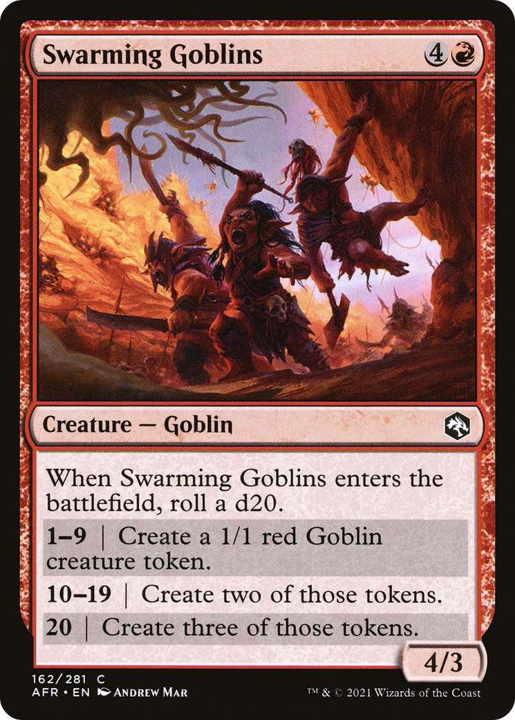 Swarming Goblins [Dungeons & Dragons: Adventures in the Forgotten Realms] | Grognard Games