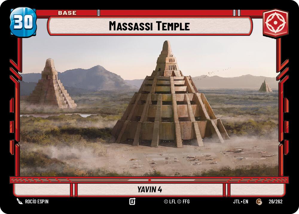 Massassi Temple // Experience (026/262 // T03/T04) (026/262 // T03/T04) [Jump to Lightspeed] | Grognard Games
