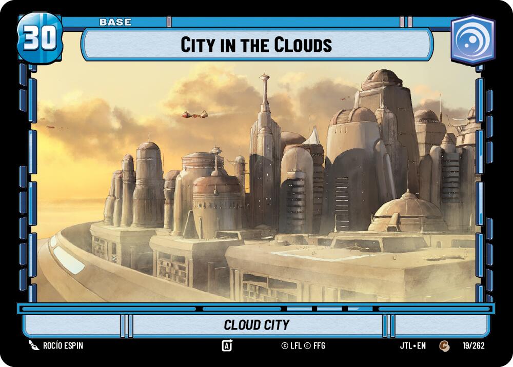 City in the Clouds // Shield (019/262 // T04/T04) (019/262 // T04/T04) [Jump to Lightspeed] | Grognard Games