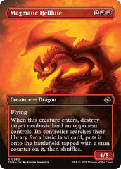 Magmatic Hellkite (Borderless) [Tarkir: Dragonstorm] | Grognard Games